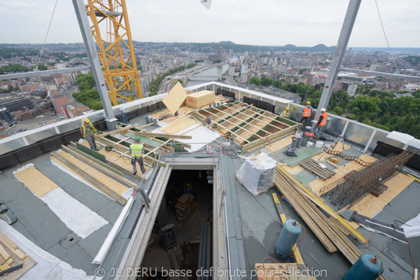 tour des finances à Liège